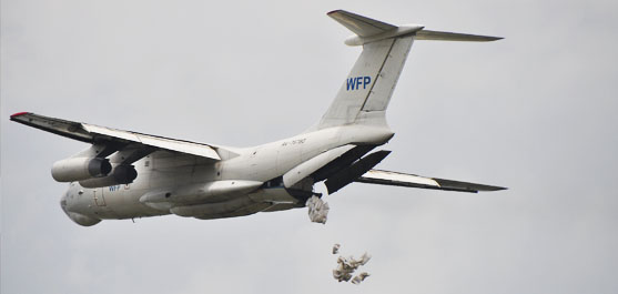 Since 2015 our company provides certified equipment and specialists for the UN WFP in order to free dropping of humanitarian cargo to the territory of South Sudan